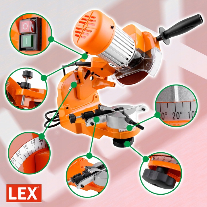 OSTRZAŁKA DO ŁAŃCUCHÓW PILAREK PIŁ ELEKTRYCZNA INDUKCIJNA DUŻA 2