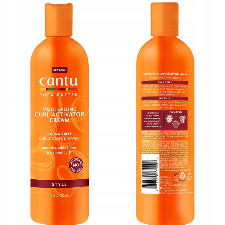 CANTU Moisturizing Curl Activator aktywator skrętu loków shea butter