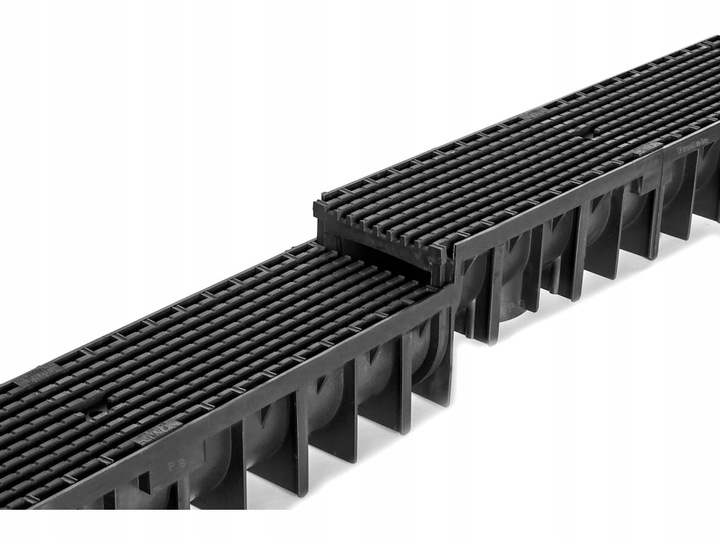 Odwodnienie liniowe korytko A15 100 cm ForU70 odpływ tworzywo AXHELL