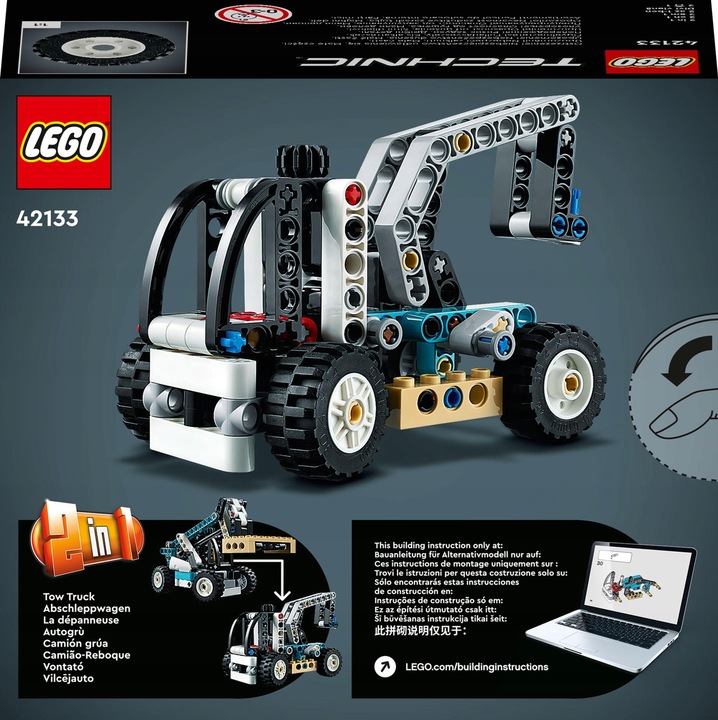 LEGO TECHNIC Ładowarka teleskopowa 42133