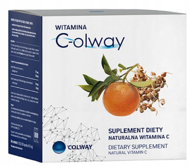 Witamina C C-olway COLWAY 100 kaps. + 20 kaps. GRATIS - Bioorganiczna