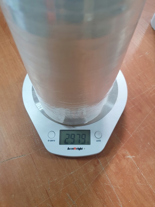 Folia stretch strecz 3KG bezbarwna BARDZO MOCNA transparentna 2,7KG NETTO