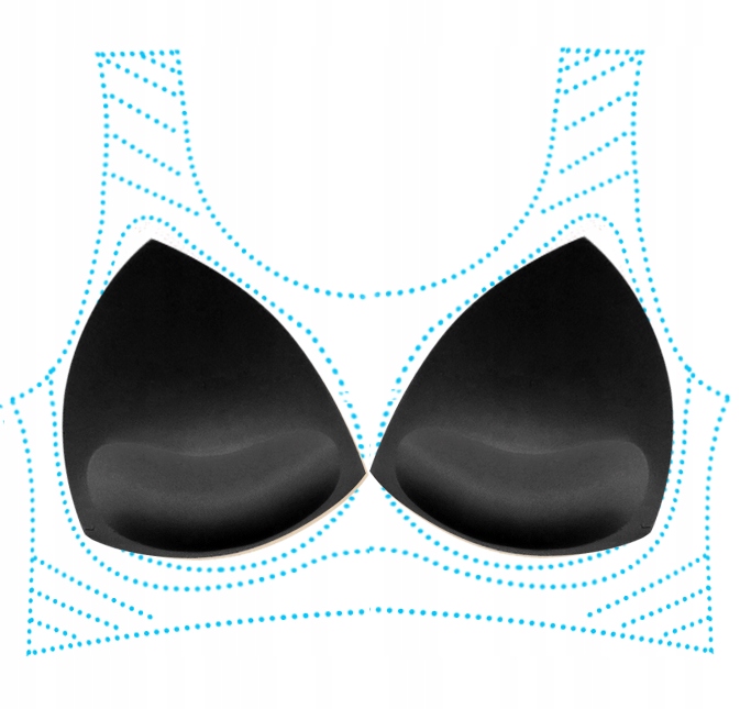 WKŁADKI PUSH UP STRÓJ KĄPIELOWY BIUSTONOSZ BIKINI nr Ws3_c