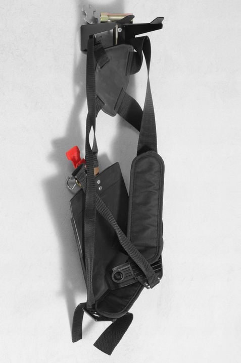 Wieszak uchwyt na kosę kosiarkę spalinową MARKOWY