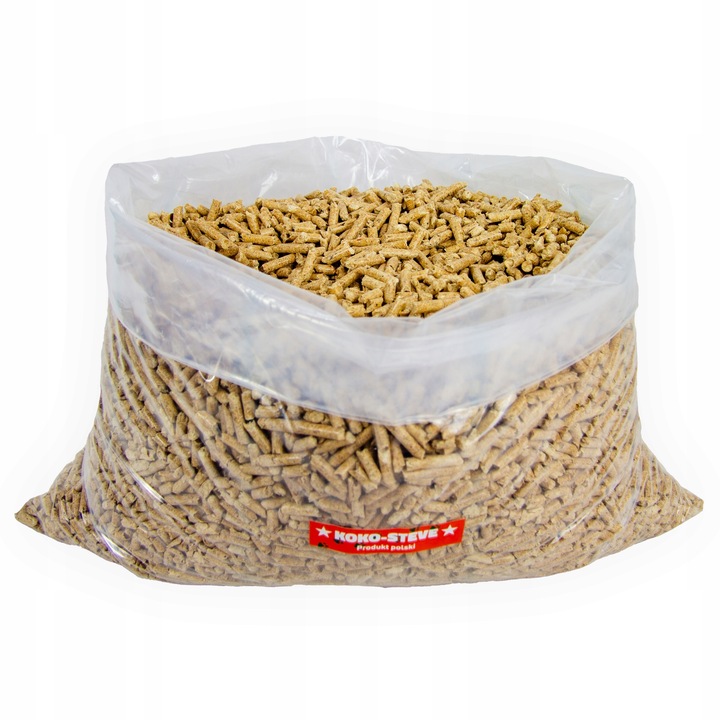 Żwirek pellet drewniany do kuwet kot świnka morska gryzonie EKONOMICZNY 50L