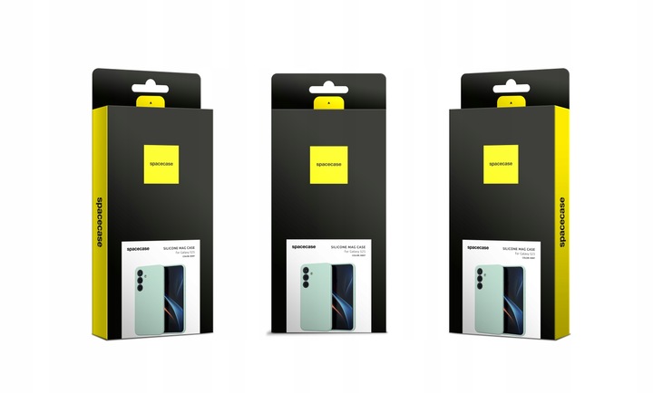 ETUI MAGNETYCZNE DO GALAXY S25 SPACECASE SILICONE MAG CASE DO MAGSAFE