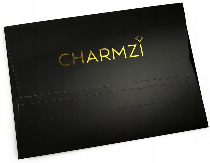 Pas do Pończoch Nylonowych Czarny Charmzi Nicole Vintage Retro S/M