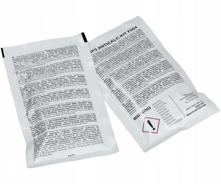 2x Oryginalny odkamieniacz do ekspresów KRUPS F054 AntiCALC KIT