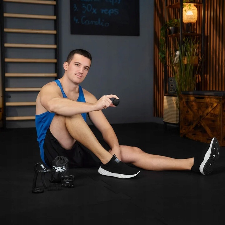 Zestaw 5x ściskacz do ćwiczeń rąk dłoni z regulacją opór 5-60kg Trex