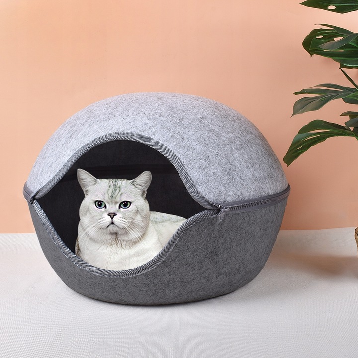 DOMEK DLA KOTA LEGOWISKO CIEPŁE BUDKA POSŁANIE LEGOWISKO ANTYSTRESOWE