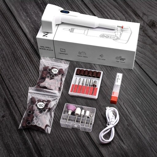 Mini Frezarka do Paznokci Manicure Zestaw 20000RPM