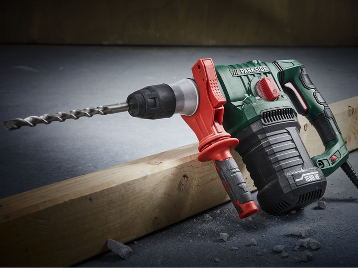 Młotowiertarka Parkside A1 PBH 1550 W 5J SDS-plus Wiertarka udarowa