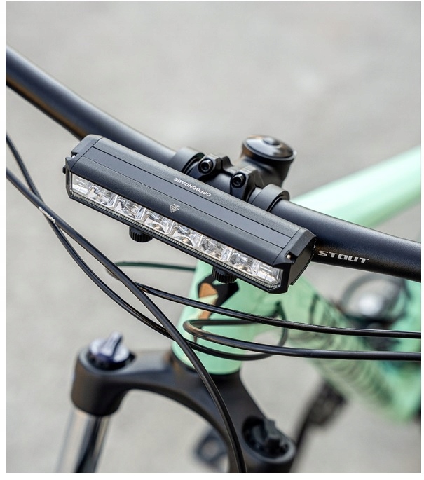 LAMPKA ROWEROWA LED PRZÓD Bardzo Mocna USB-C