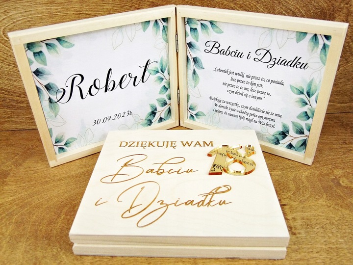 Podziękowanie Dla Chrzestnych Dziadków Babci Dziadka 18 Urodziny