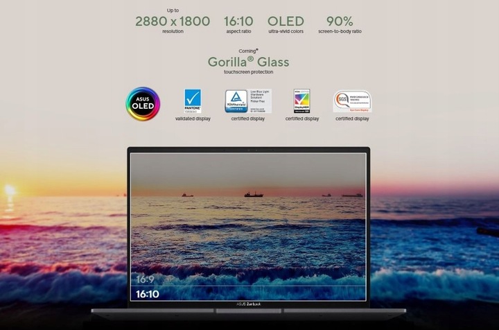 Laptop Asus ZenBook UM3402YA-WS74T Ryzen 7 7730U 14 OLED 16GB 512GB SSD W11