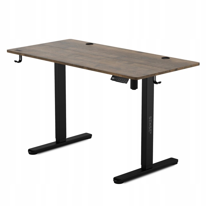 Biurko Elektryczne Regulowane 120x60cm Regulacja Wysokości 72-118cm