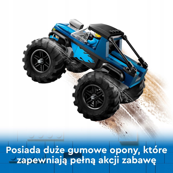 LEGO City Niebieski monster truck 60402