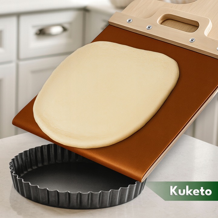 ŁOPATA DO PIZZY CHLEBA PRZESUWANA SZUFLA TACA PROFESJONALNA KWADRATOWA