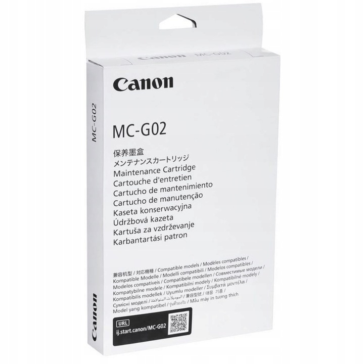 NOWY Pojemnik na zużyty tusz MC-G02 4589C001 CANON Pixma G1420 G2430 G550