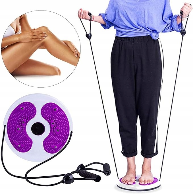 Twist Board z podeszwą masującą do bioder i talii, sprzęt do ćwiczeń w domu