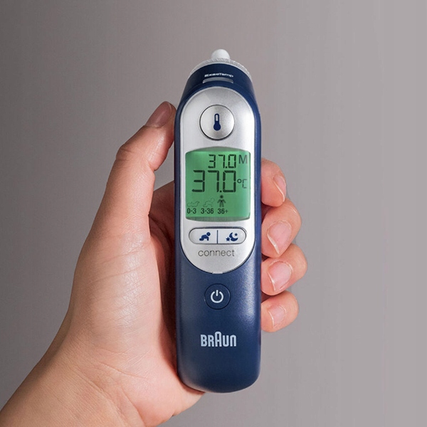 TERMOMETR DOUSZNY DOKŁADNY BRAUN THERMOSCAN 7+ CONNECT IRT6575 BLUETOOTH