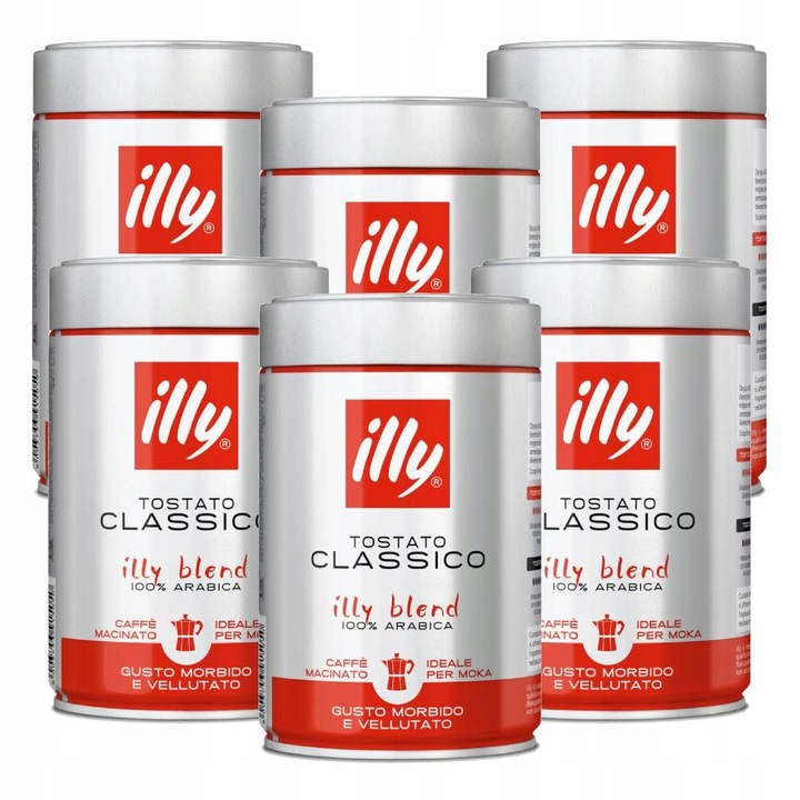illy Classico Moka arabica Filtro kawa mielona 250g