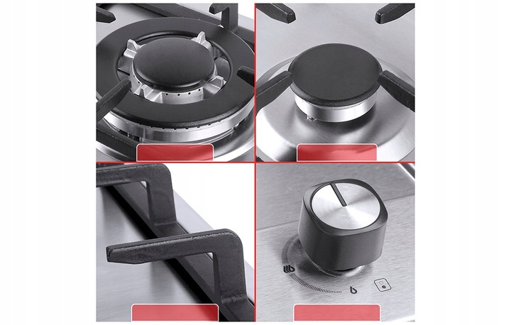 Płyta Kuchenka Gazowa Iseasy Mgbs-312a Dwustrefowa 3300 W I 1000 W