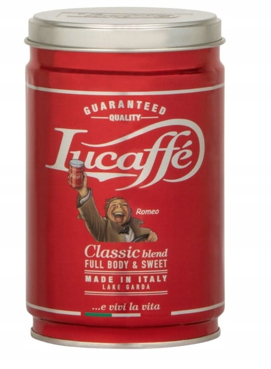 Kawa mielona Lucaffe Classic 250g, świeża