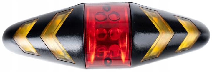 LAMPKA LED Tylna Rowerowa do Roweru Tył KIERUNKOWSKAZY Sterowana Pilotem