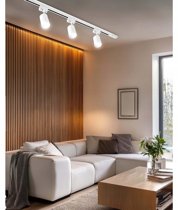 Zestaw Szynoprzewód Szyna 3m + 5x Lampa GU10 LED