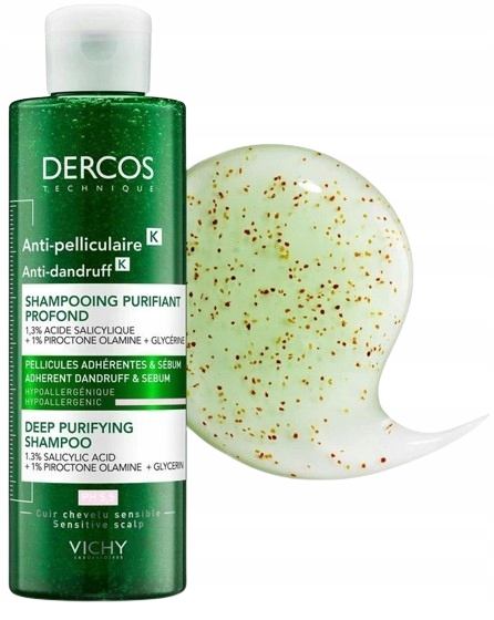 VICHY DERCOS K Szampon przeciwłupieżowy 250 ml