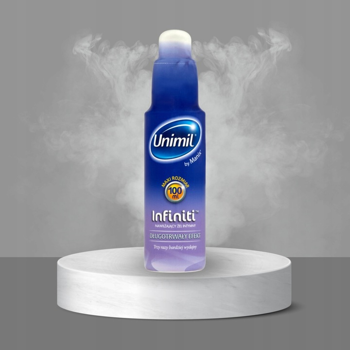 Unimil Infiniti NAWILŻAJĄCY żel intymny na bazie silikonu Poślizgowy
