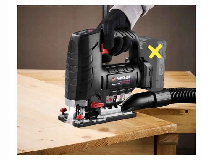 PERFORMANCE PARKSIDE WYRZYNARKA AKUMULATOROWA BEZPRZEWODOWA