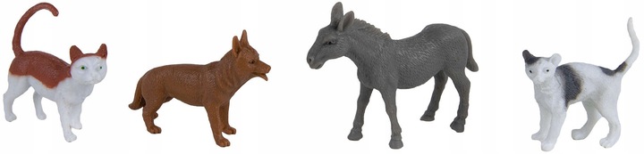 DUŻY ZESTAW FARMA FIGURKI ZWIERZĘTA KONIE OWCE