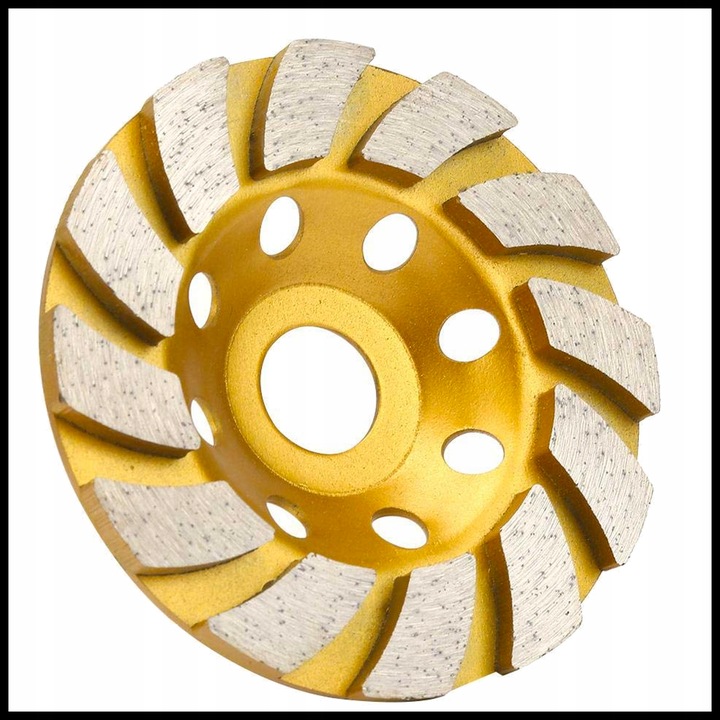 ZESTAW TARCZA DWUSEGMENTOWA TARCZA TURBO DO BETONU 125MM TARCZ GARNKOWYCH