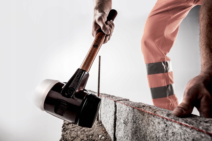 SIMPLEX 80 MŁOTEK BRUKARSKI 80mm GUMA - GUMA 3,2kg