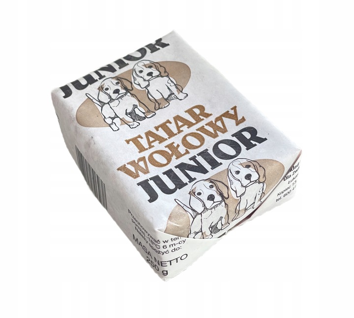 MIĘSO MROŻONE DLA PSA WOŁOWE ŚWIEŻY TATAR BARF 100% BEZ KOŚCI KARMA WOŁOWA