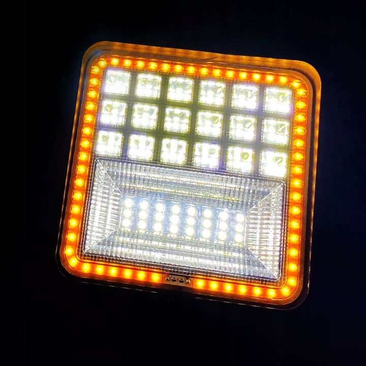 Lampa robocza 126W LED HALOGEN SZPERACZ KIERUNKOWSKAZ