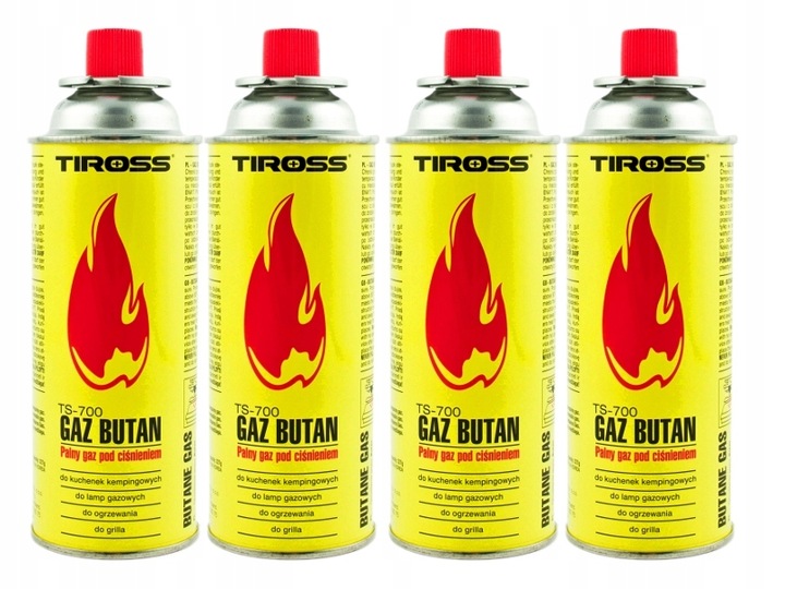 palnik gazowy na kartusze m-961c + 4 naboje