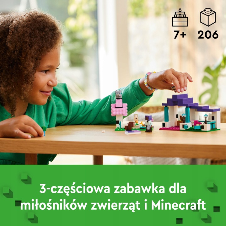 LEGO Minecraft Rezerwat zwierząt 21253 .