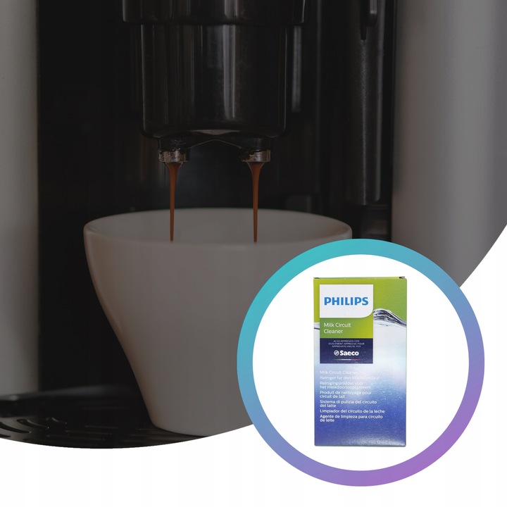 Proszek środek do czyszczenia obiegu mleka Philips SAECO CA6705 x 1