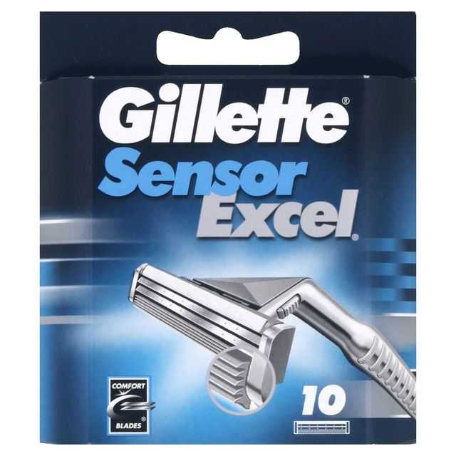 Gillette Sensor Excel Wkłady Ostrza Wymienne-10szt