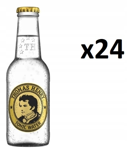Thomas Henry Tonic Water 200 ml x 24 szt ZESTAW