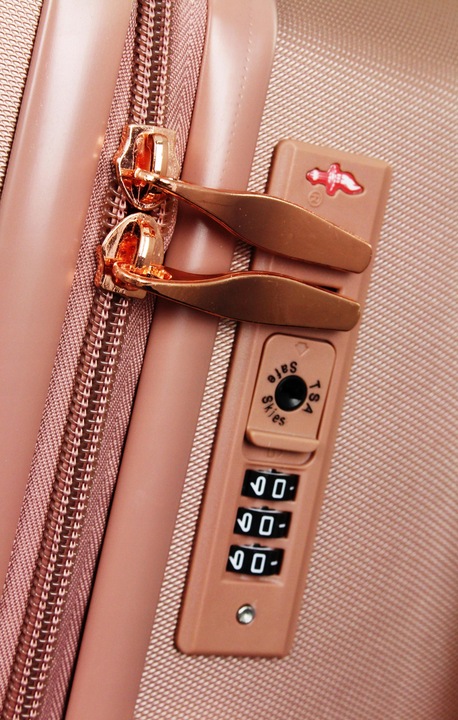 WALIZKA PODRÓŻNA ELEGANCKA MOCNA ABS 4 KÓŁKA XL