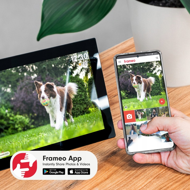Cyfrowa ramka Kruger&Matz na zdjęcia FRAMEO Wi-Fi 10,1" wysoka jakość panel
