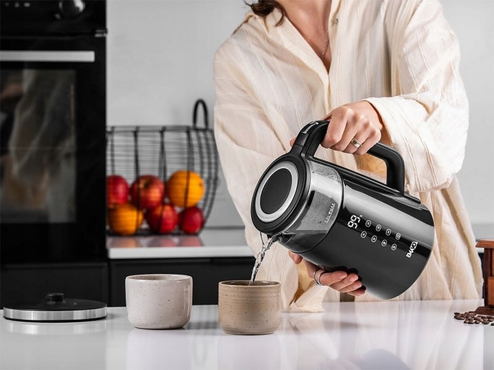 CZAJNIK ELEKTRYCZNY BEZPRZEWODOWY 1,7l 2200W SZKLANY REGULACJA