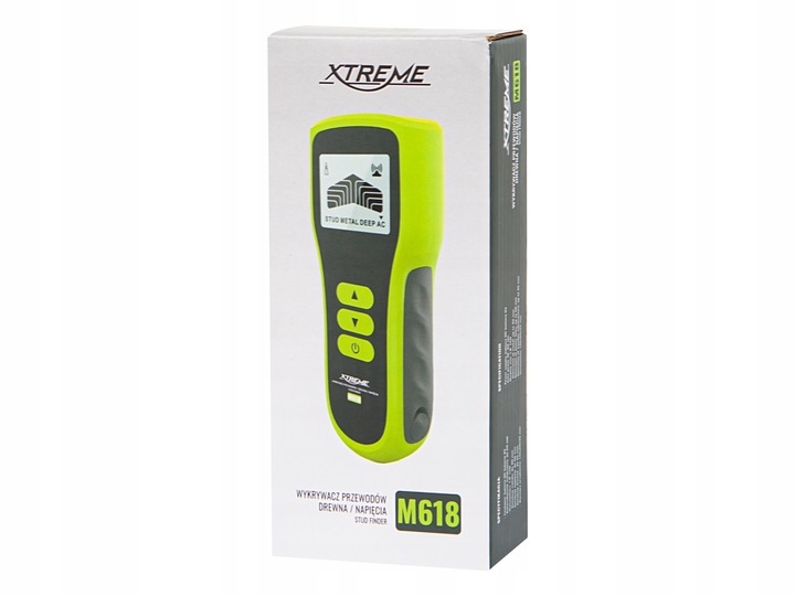 WYKRYWACZ 3W1 DETEKTOR DREWNA METALI NAPIĘCIA PRZEWODÓW KABLI W