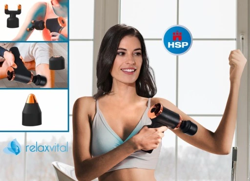 MASAŻER WIBRACYJNY PISTOLET DO MASAŻU MASSAGE GUN