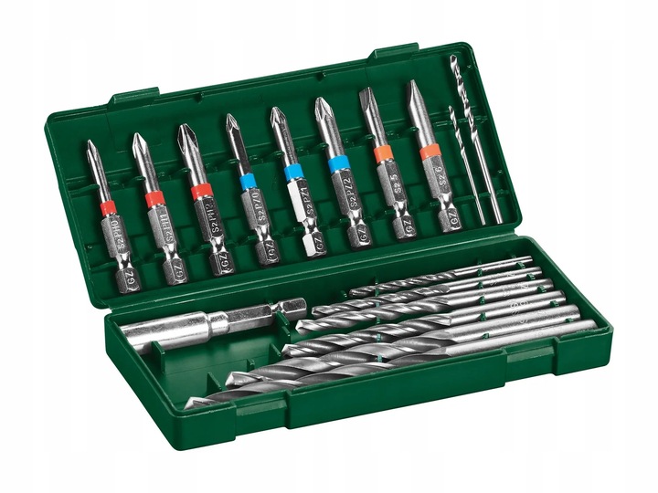 PARKSIDE Wiertarko-wkrętarka PBSA 12 E4 AKU i ŁADOWARKA + BITY