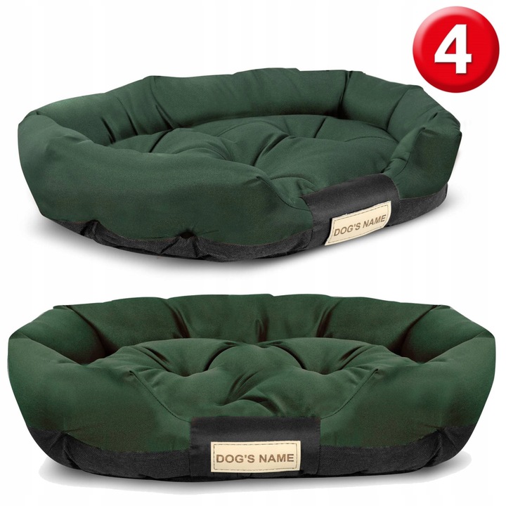 Legowisko dla Psa Posłanie Koszyk Wodoodporne + Imię 100x75cm Różne